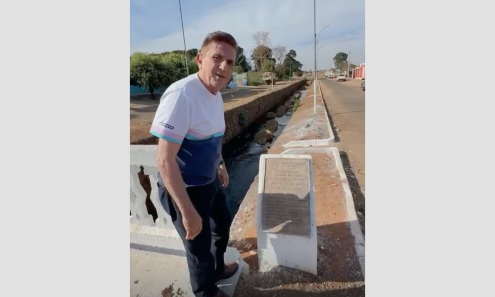 Marginal - Trabalhou na canalização do córrego tamanduá